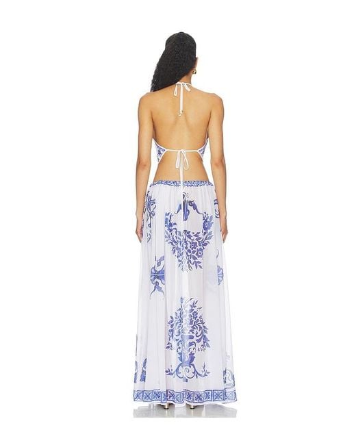 Bananhot White Riley Maxi Dress