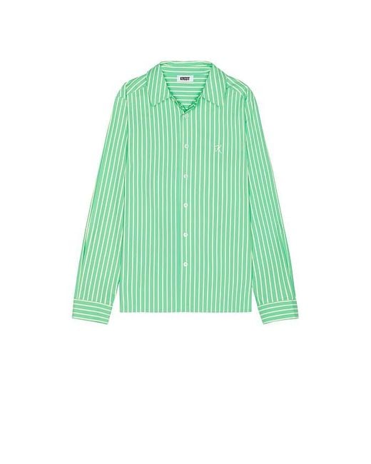 KROST Green Breeze Poplin Button Up Shirt for men