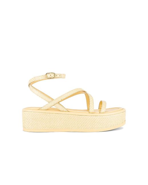 Stuart Weitzman Crosspath Flatform Sandals - Shoes - WSU31648 | The RealReal