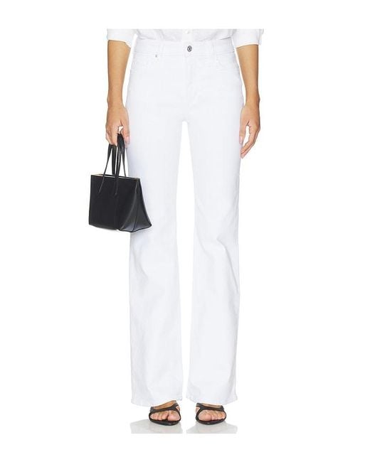 PAIGE White Sofia Flare Jeans