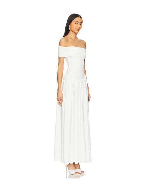 MORE TO COME White Brielle Maxi Dress