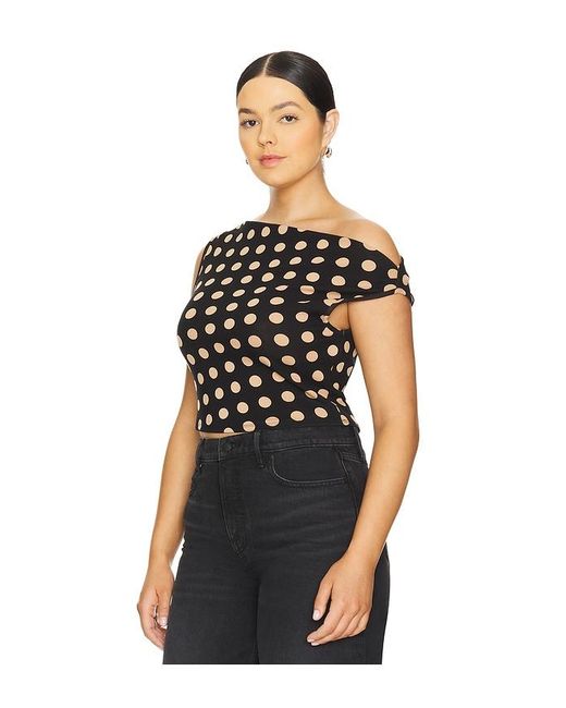 AFRM Black Eliza Top