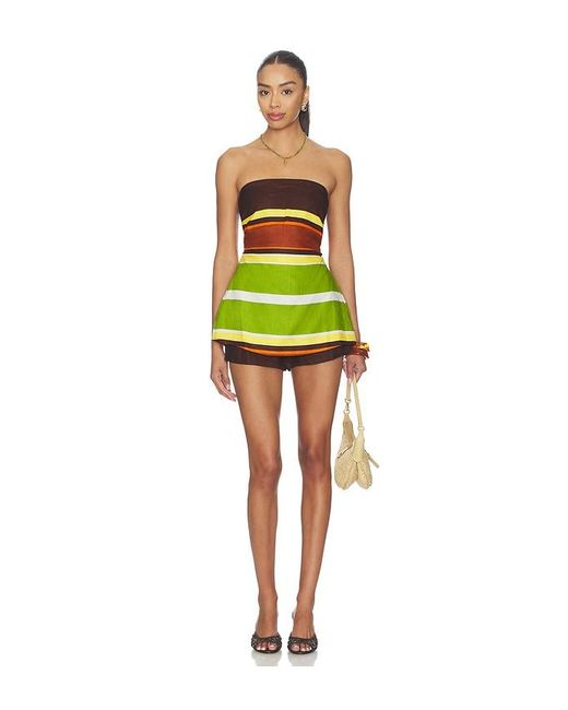 Faithfull The Brand Green Solmar Top