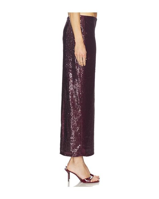 Camila Coelho Purple Noella Skirt