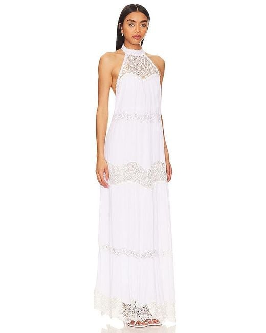 Tularosa White Emily Maxi Dress
