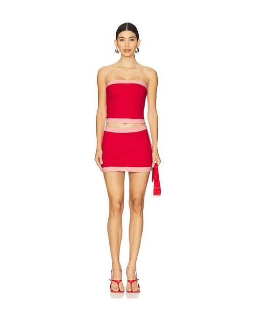 Lovers + Friends Red Eliza Skort