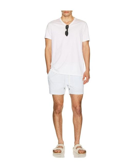 Onia White Charles 5 Swim Trunk for men