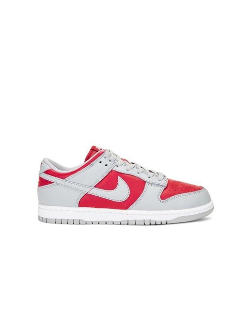 Nike Red Dunk Low Qs Sneakers