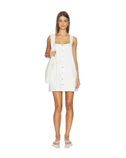 Show Me Your Mumu White Everly Mini Dress
