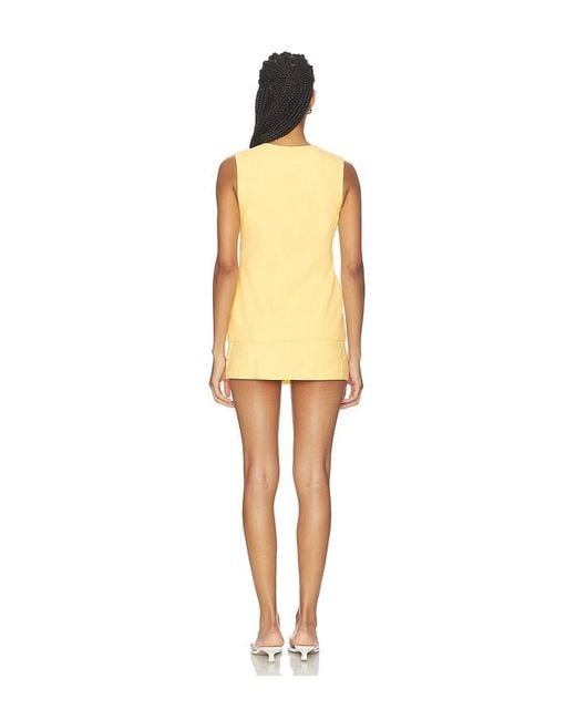 Amanda Uprichard Natural Emsley Romper
