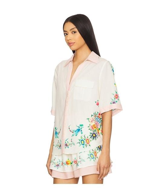 Sancia X Revolve Veleria Shirt White