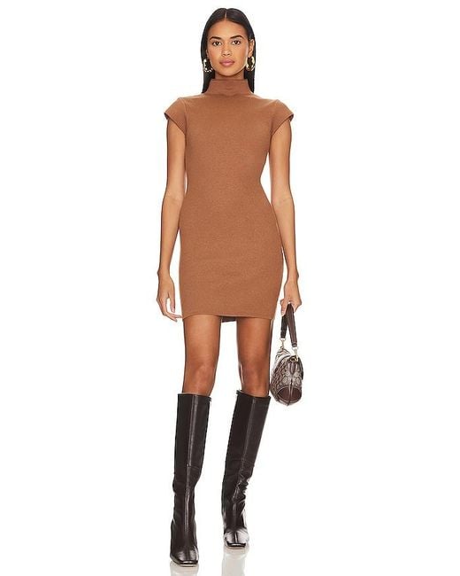 Line & Dot Natural Rumi Mini Sweater Dress