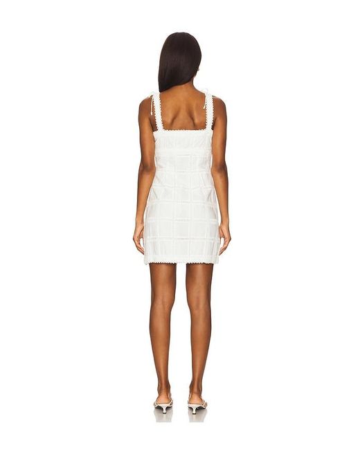 Saylor White Stacie Dress