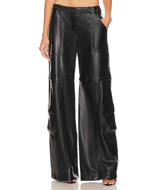 Amanda Uprichard Black Lucas Pants