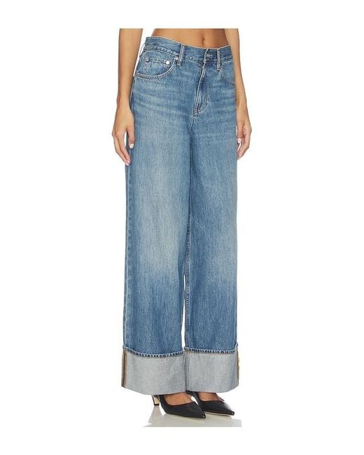 Helmut Lang Blue Drop Straight Brooklyn Pants