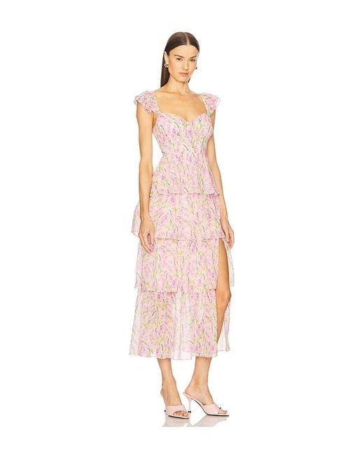 Astr White Midsummer Dress