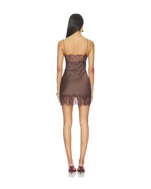Lioness Brown Angelic Mini Dress