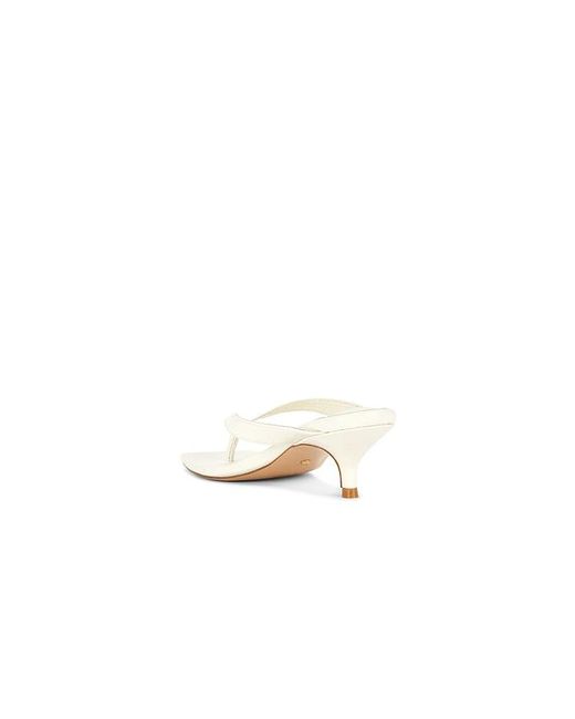 Raye White Sandale Perla