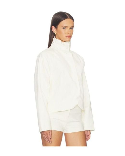 Lovers + Friends White Lucia Jacket