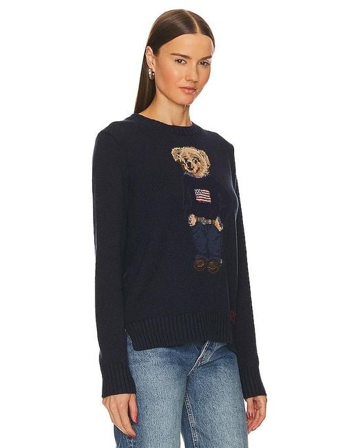 Jersey De Oso En Color Azul Marino Talla En Polo Ralph Lauren de color Black