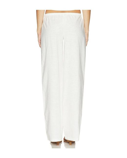 MORE TO COME White Jamie Pant