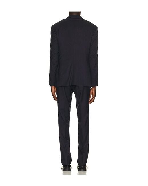 Polo Ralph Lauren Black Solid Twill Suit for men
