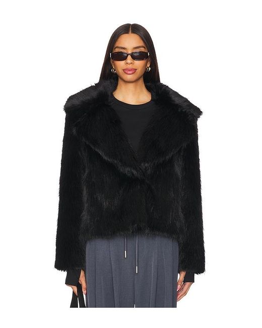 Sam. Black Josie 23 Faux Fur Jacket