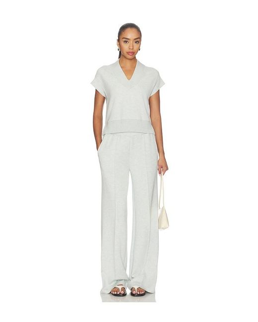 Varley White The Wide Leg Pant