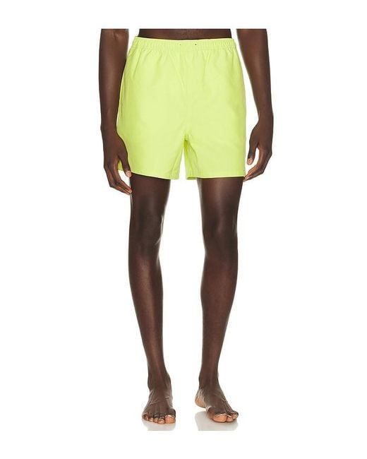 Fred Perry Yellow Swim Short for men