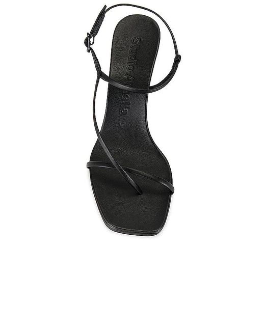 STUDIO AMELIA White Cross Front 70 Heel