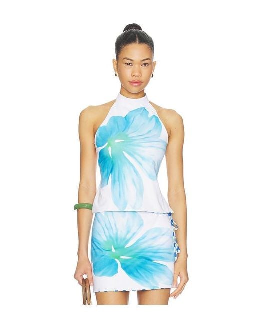 Susmie's Blue Susmie's Suavecito Reversible Top