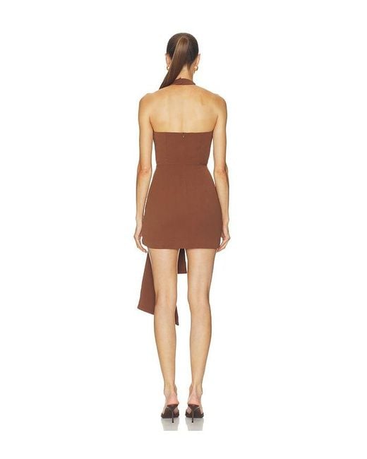 Elliatt Multicolor Anaya Halter Mini Dress