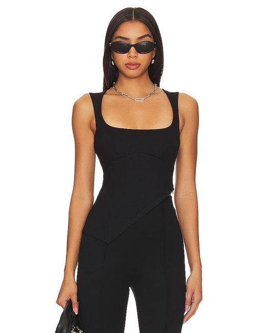 Lovers + Friends Black Penn Top