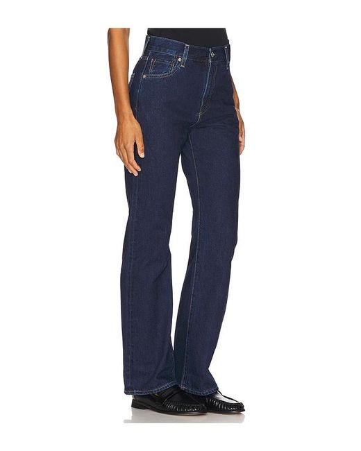 Levi's Blue Plank Straight Wide Jeans