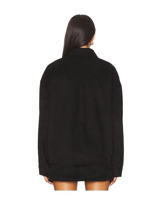 EB DENIM Black Daniele Shirt Jacket