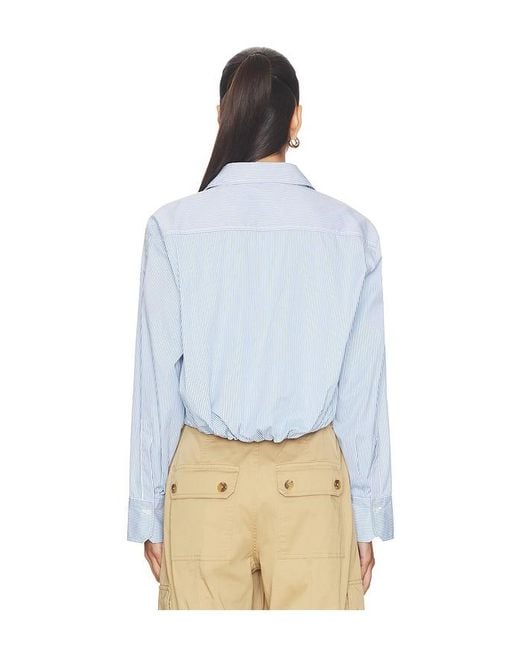 A.L.C. Blue Leo Top
