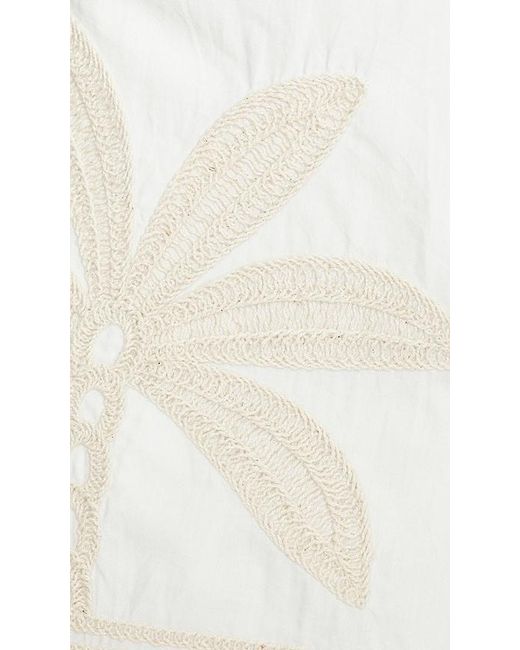 Hemant & Nandita White Belted Shorts