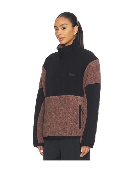 Skims Multicolor Teddy Half Zip Up Pullover