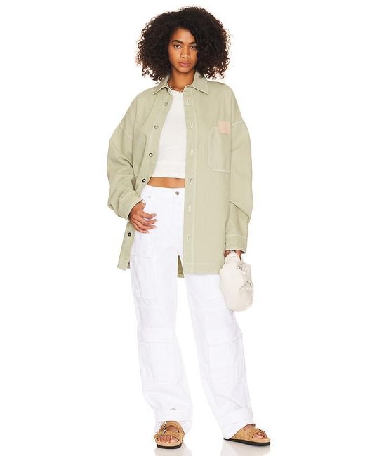 GRLFRND White Lex Cargo Jeans