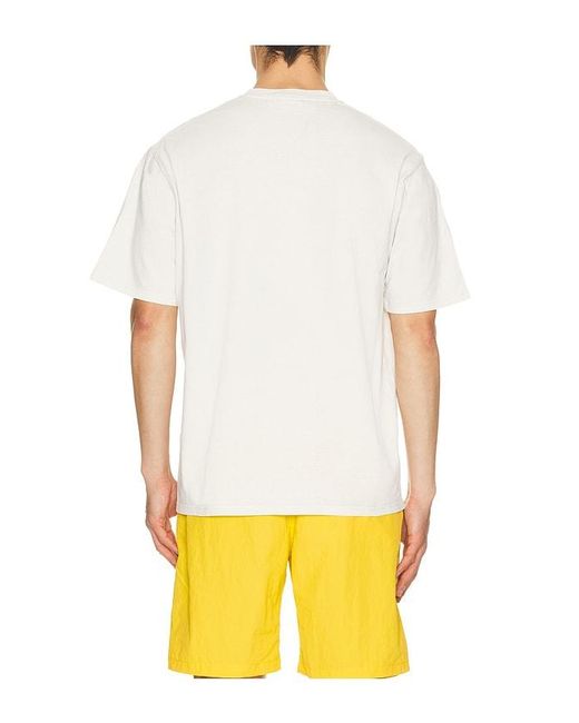 Gramicci White Freedom Tee Pigment Dyed for men