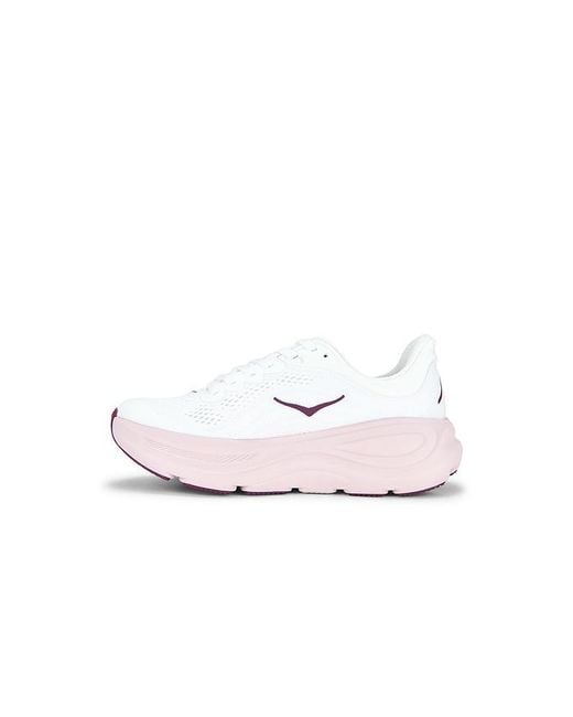 Hoka One One Pink Bondi 9 Sneaker