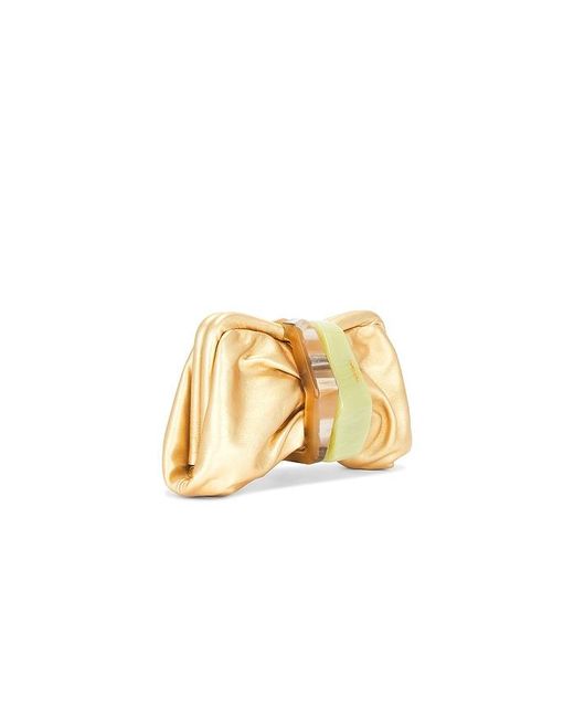 Cult Gaia Natural Julita Clutch