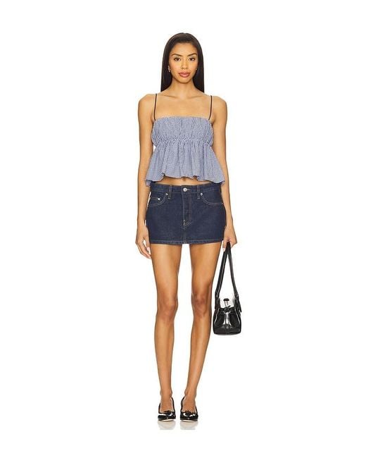 MORE TO COME Blue Bailey Cami Top
