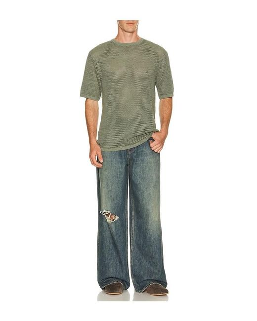 Levi's Green Stinson Sweater Tee for men
