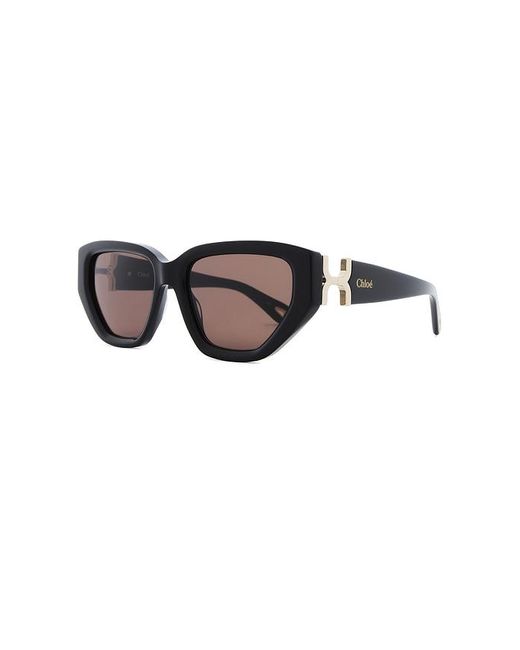Chloé Black Marcie Cat Eye Sunglasses
