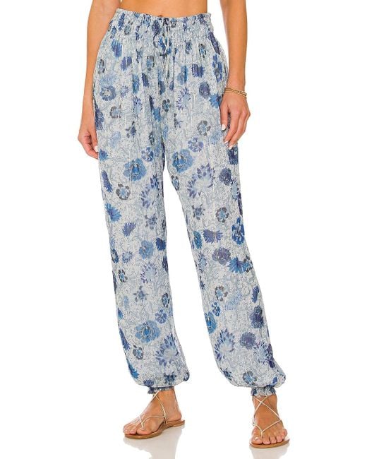 Tularosa Synthetic Belen Pant in Blue | Lyst