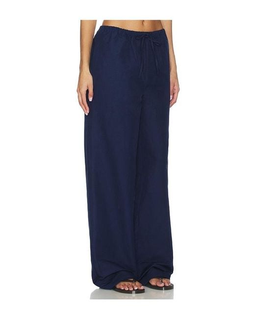 Lovers + Friends Blue Georgia Pant