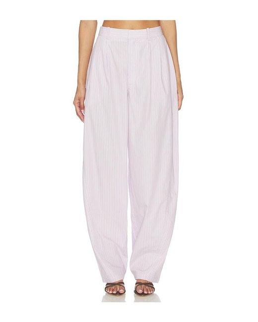 Ronny Kobo White Davika Pant