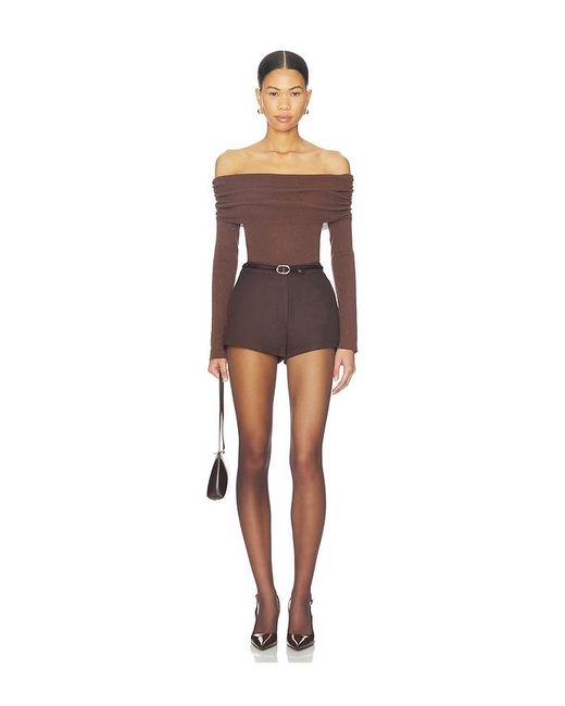 Astr Brown Kylin Sweater