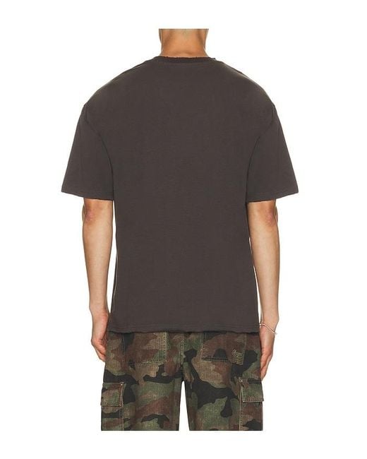 Born X Raised Red University Tee for men
